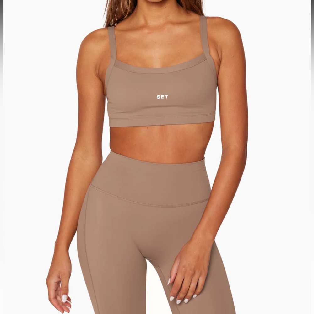 Light green Sports body bra and biker shorts